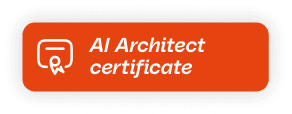 AI Architect certificate badge
