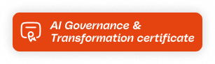 AI Governance & Transformation certification badge