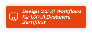Design OS: KI Workflows für UX/UI Designers Zertifikat Badge