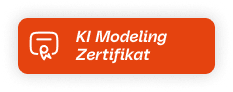 KI Modeling Zertifikat Badge